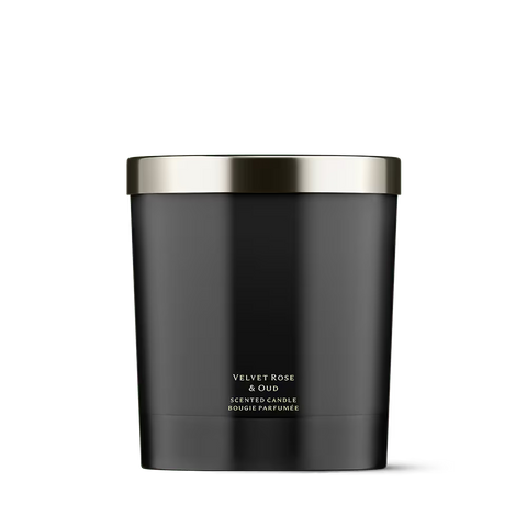 Velvet Rose & Oud Scented Candle