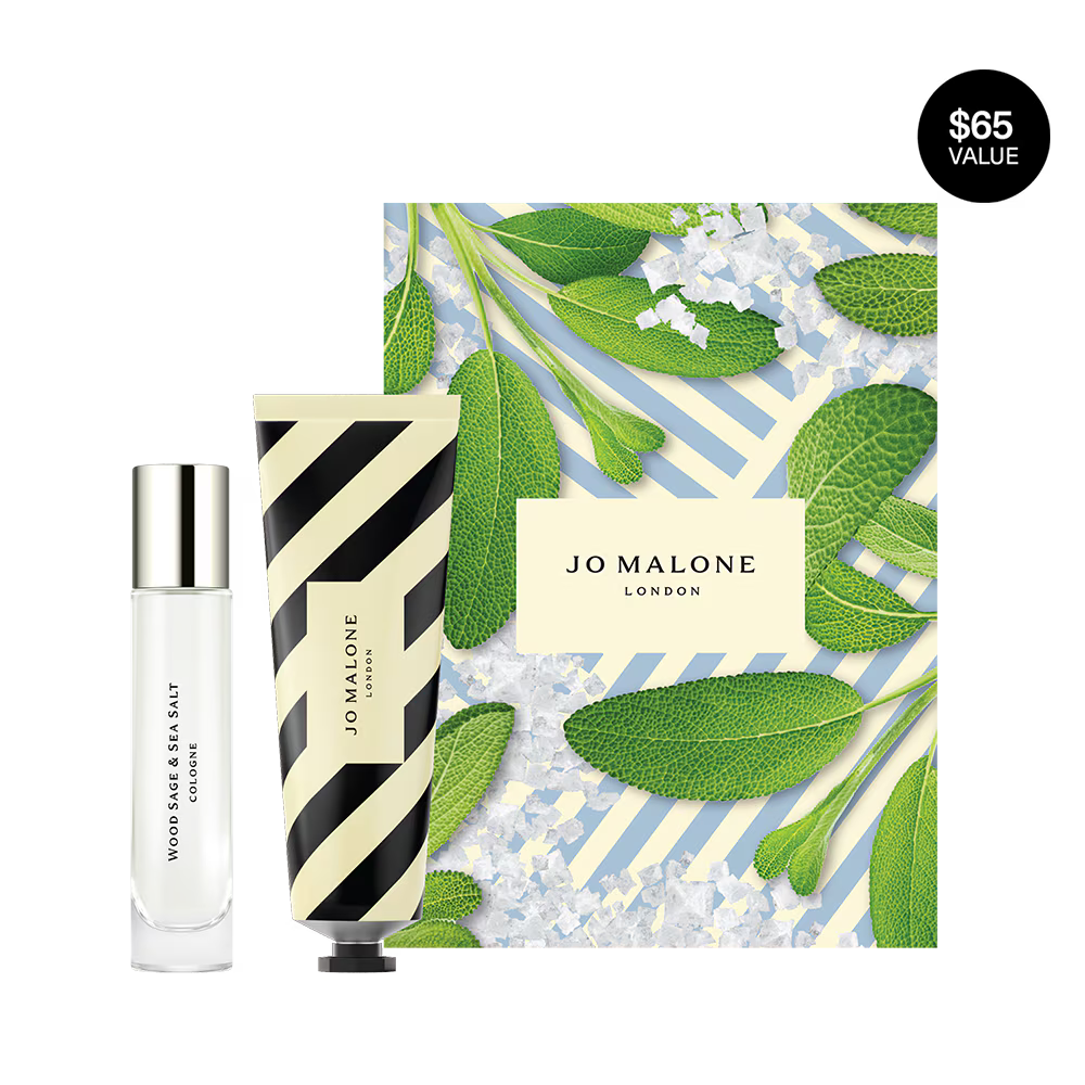 Wood Sage & Sea Salt Cologne & Hand Cream Duo Gift Set