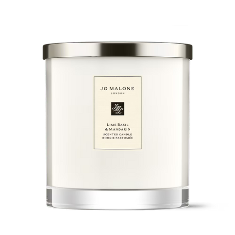 Lime Basil & Mandarin Scented Candle