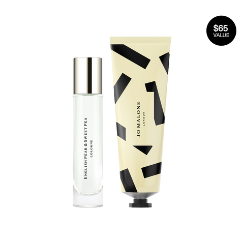 English Pear & Sweet Pea Cologne & Hand Cream Duo Gift Set