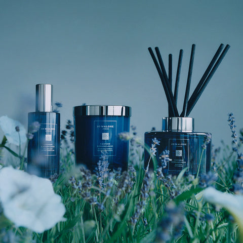 Lavender & Moonflower Scented Candle