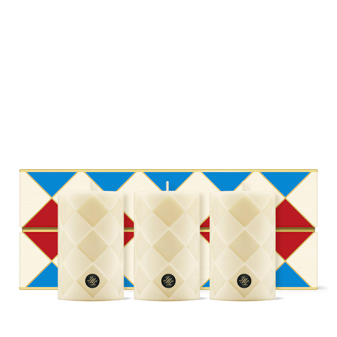 Ginger Biscuit Pillar Candle Collection