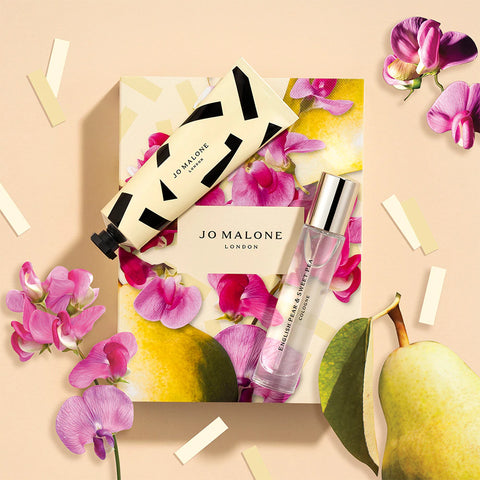 English Pear & Sweet Pea Cologne & Hand Cream Duo Gift Set