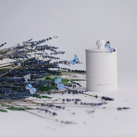 Lilac Lavender & Lovage Townhouse Scented Candle